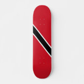 Flagge Trinidad und Tobago Skateboard (Vorne)