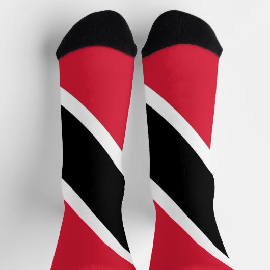 Flagge Trinidad und Tobago Socken (Oben)