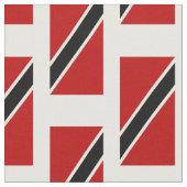 Flagge Trinidad und Tobago Stoff (Nahaufnahme)