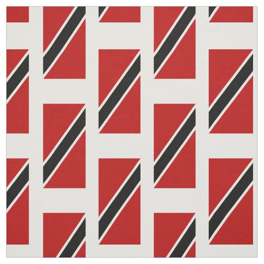 Flagge Trinidad und Tobago Stoff (Muster)
