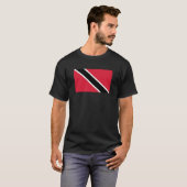 Flagge Trinidad und Tobago T-Shirt (Vorne ganz)