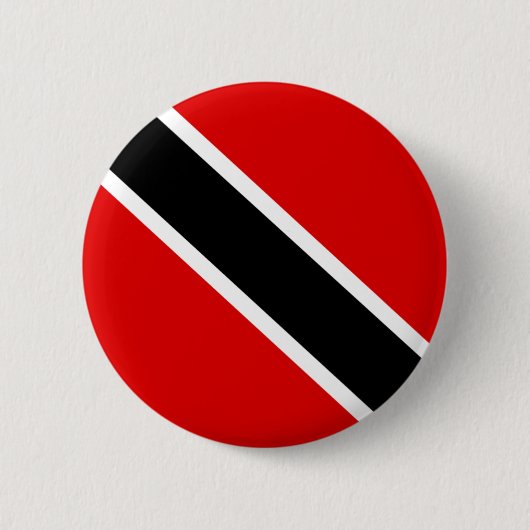 Flagge Trinidads Tobago Button (Vorderseite)