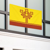 Flagge Tschuwaschiens Banner (Äußeres Gebäude)