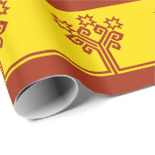 Flagge Tschuwaschiens Geschenkpapier (Rolleneckpunkt)