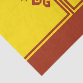 Flagge Tschuwaschiens Seidenpapier (Ausschnitt)