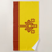 Flagge Tschuwaschiens Strandtuch (Vorderseite)