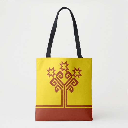 Flagge Tschuwaschiens Tasche (Vorderseite)