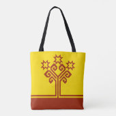 Flagge Tschuwaschiens Tasche (Rückseite)