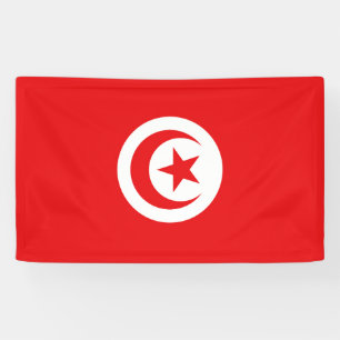 Flagge Tunesiens Banner