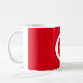 Flagge Tunesiens Kaffeetasse (Links)