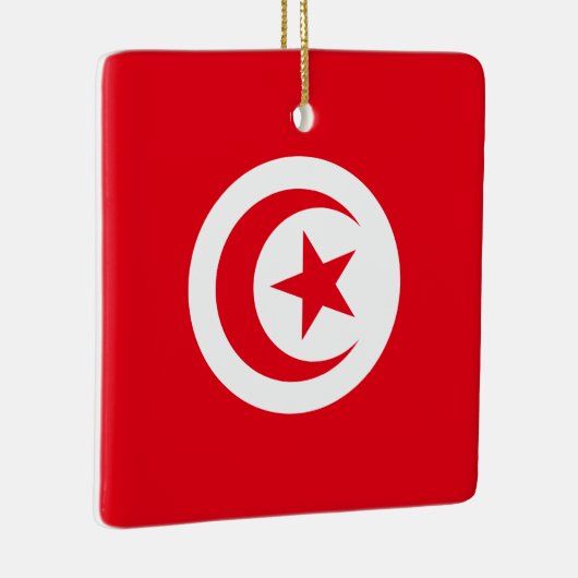 Flagge Tunesiens Keramikornament (Rechts)