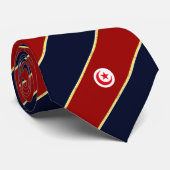 Flagge Tunesiens Krawatte (Gerollt)
