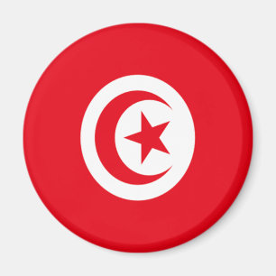 Flagge Tunesiens Magnet