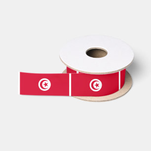 Flagge Tunesiens Satinband