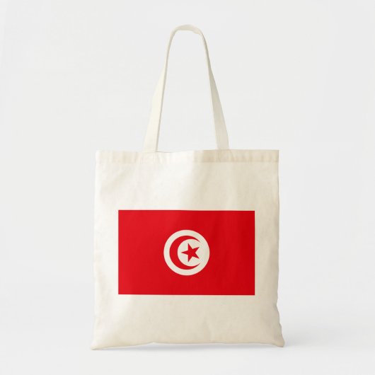 Flagge Tunesiens Tragetasche (Vorne)