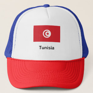 Flagge Tunesiens Truckerkappe