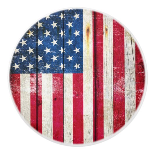 Flagge-Tür-Griff Keramikknauf (Vorderseite)