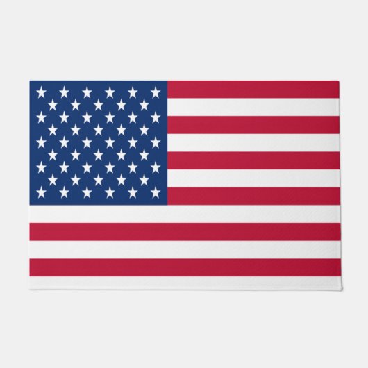 Flagge-Tür-Matte 24" x 6" Fußmatte (Vorderseite)
