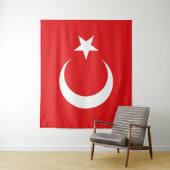 Flagge Türkei Wandteppich (Beispiel)