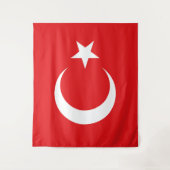 Flagge Türkei Wandteppich (Vorderseite)