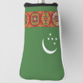 Flagge Turkmenistans Golf Headcover (Rotieren 90)