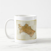 Flagge Turkmenistans + Karte Tasse (Links)