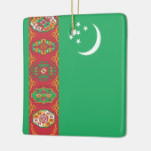 Flagge Turkmenistans Keramikornament (Links)