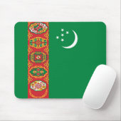 Flagge Turkmenistans Mousepad (Mit Mouse)