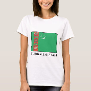 Flagge Turkmenistans T-Shirt