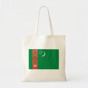 Flagge Turkmenistans Tragetasche
