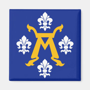 Flagge Turku, Finnland Magnet