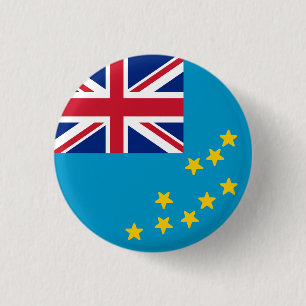 Flagge Tuvalus Button