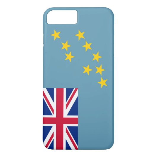 Flagge Tuvalus Case-Mate iPhone Hülle (Rückseite)