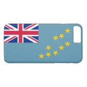 Flagge Tuvalus Case-Mate iPhone Hülle (Rückseite (Horizontal))