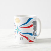 FLAGGE U. BULL-TASSE KAFFEETASSE (VorderseiteRechts)
