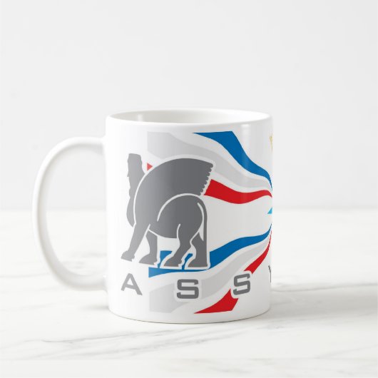 FLAGGE U. BULL-TASSE KAFFEETASSE (Links)