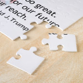 Flagge u. Trumpf-Zitat Eagles Donald J Puzzle (Seite)