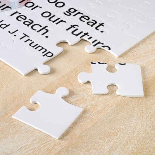 Flagge u. Trumpf-Zitat Eagles Donald J Puzzle (Seite)