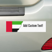 Flagge UAE Arabische Emirate Autoaufkleber (Auf Auto)