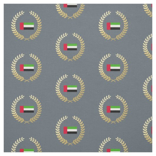 Flagge UAE Arabische Emirate Stoff (Muster)