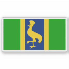 Flagge Ugandas (1962) Aufkleber