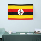 Flagge Ugandas Banner (Messeveranstaltung)