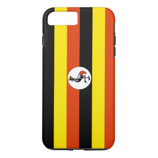 Flagge Ugandas iPhone 8 Plus/7 Plus Hülle