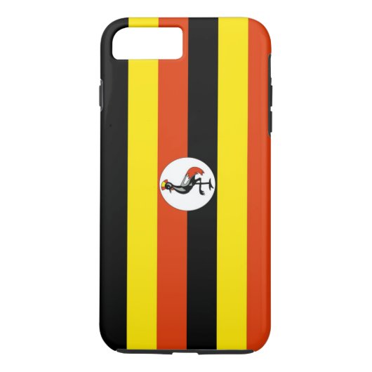 Flagge Ugandas Case-Mate iPhone Hülle (Rückseite)