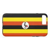 Flagge Ugandas Case-Mate iPhone Hülle (Rückseite (Horizontal))