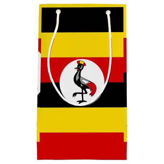 Flagge Ugandas-Geschenktasche Kleine Geschenktüte (Vorderseite)