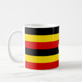 Flagge Ugandas Kaffeetasse (Links)
