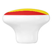 Flagge Ugandas Keramikknauf (Seitenansicht)