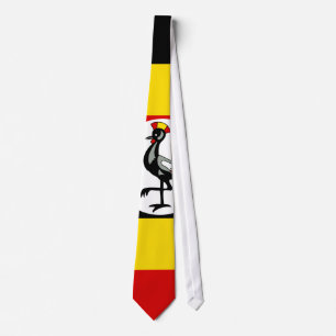 Flagge Ugandas Krawatte