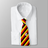 Flagge Ugandas Krawatte (Gebunden)